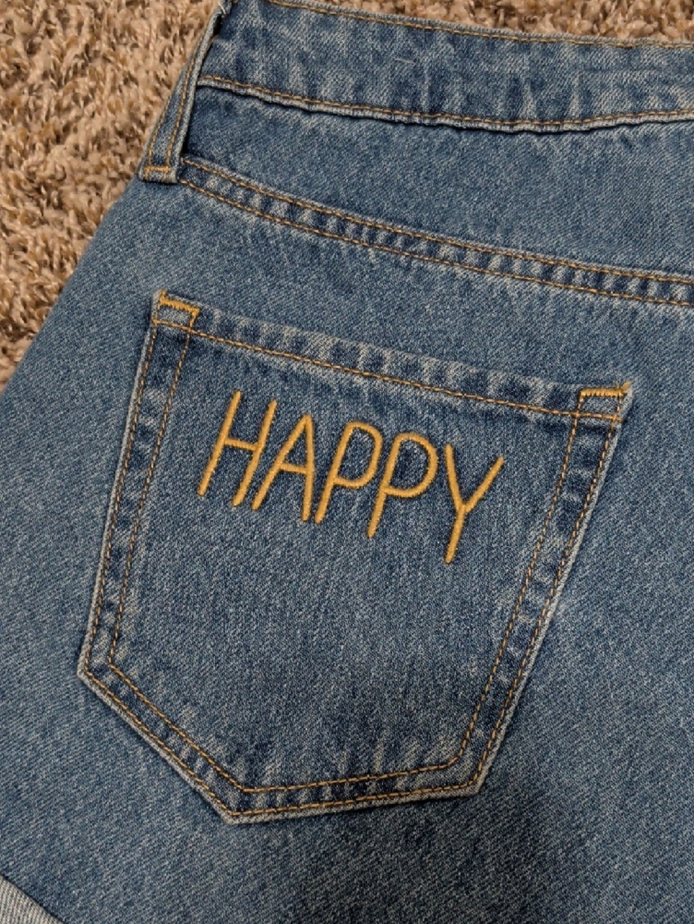 Wild fable Happy blue denim highest rise mom shorts - Picture 8 of 11